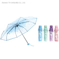 3 Fold Promotion Transparent Umbrellas